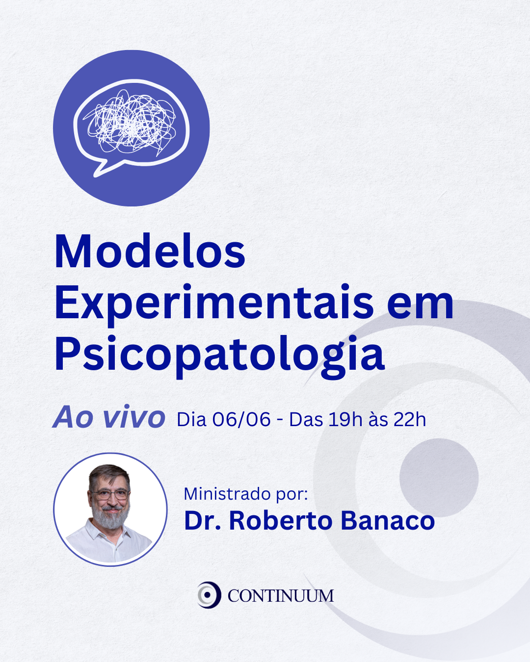 Modelos Experimentais em Psicopatologia